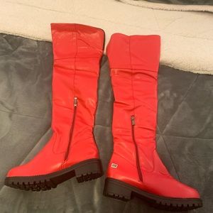 Women over the knee boots